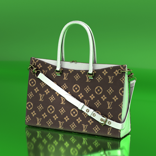 Second Life Marketplace EC' MS X BAG LV WHITE